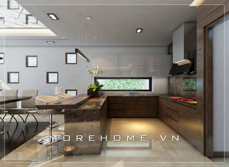  [Tổng hợp] 10+ mẫu tủ bếp tiện nghi đẹp sang trọng